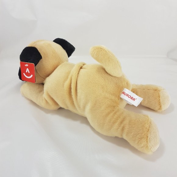 NWT AURORA Pug-ger Dog Plush Stuffed Animal Toy Lovey Pets Puppy Pug Dog - Picture 13 of 16